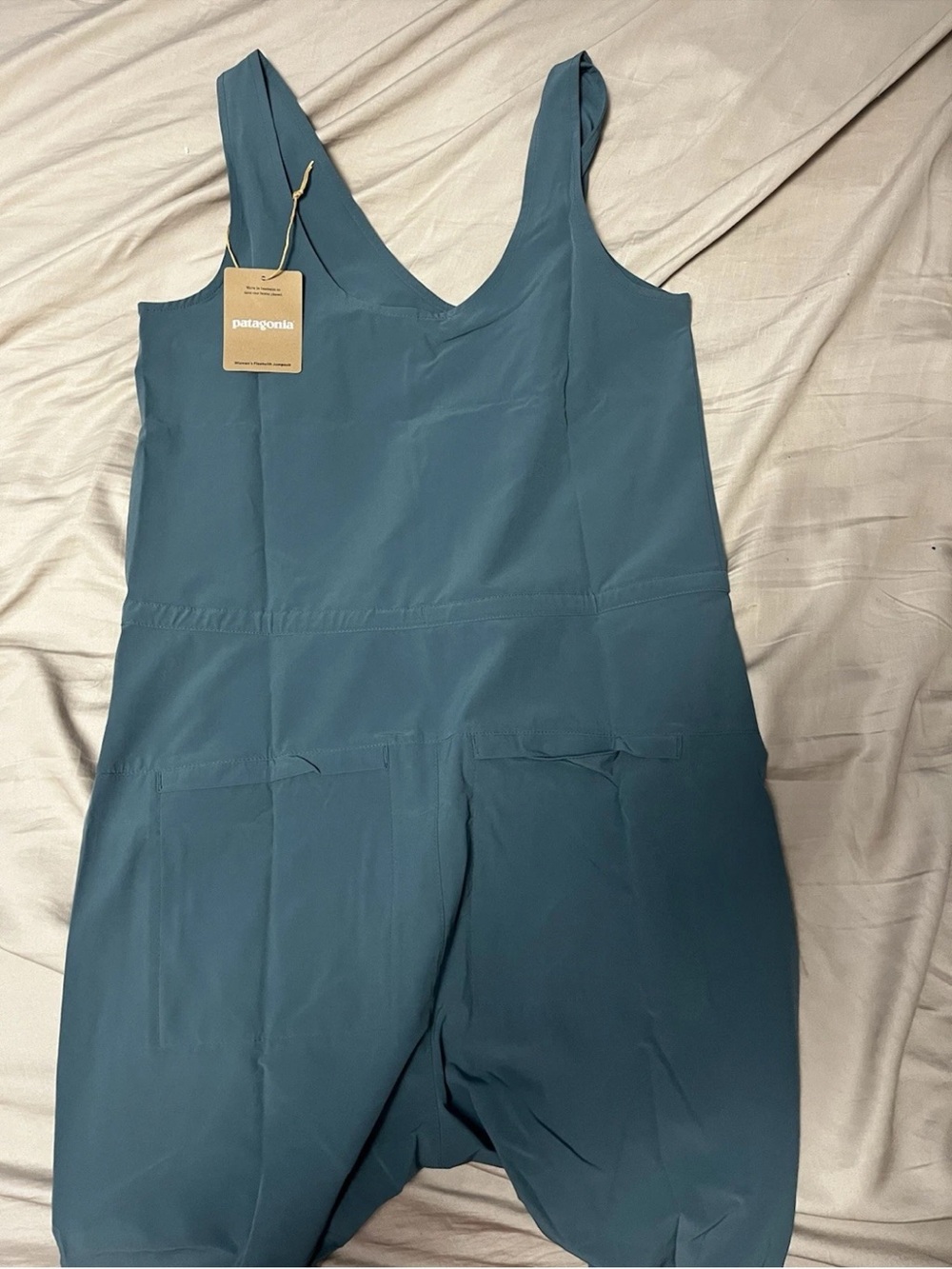 Patagonia Women's Teal Utility Fleetwith Jumpsuit NWT